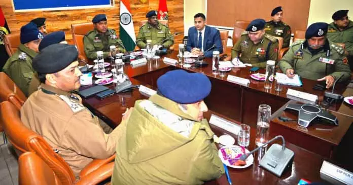 IGP Jammu ने गणतंत्र दिवस के लिए सुरक्षा व्यवस्था की समीक्षा की IGP Jammu ने गणतंत्र दिवस के लिए सुरक्षा व्यवस्था की समीक्षा की