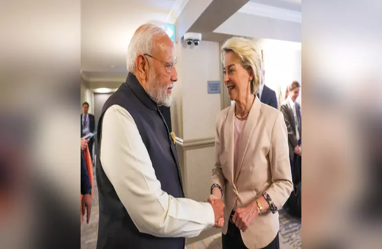 विश्व आर्थिक मंच से EU अध्यक्ष का ऐलान, हम भारत संग ऐतिहासिक समझौते के करीब विश्व आर्थिक मंच से EU अध्यक्ष का ऐलान, हम भारत संग ऐतिहासिक समझौते के करीब