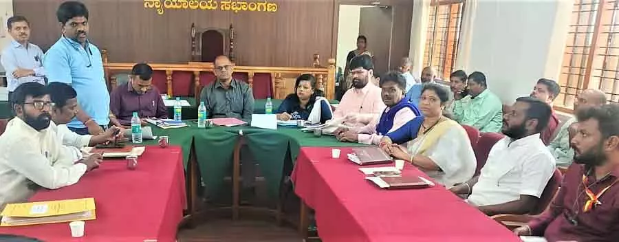 सफाई कर्मचारियों के लिए रहने की व्यवस्था करें: N.V. Natesh सफाई कर्मचारियों के लिए रहने की व्यवस्था करें: N.V. Natesh