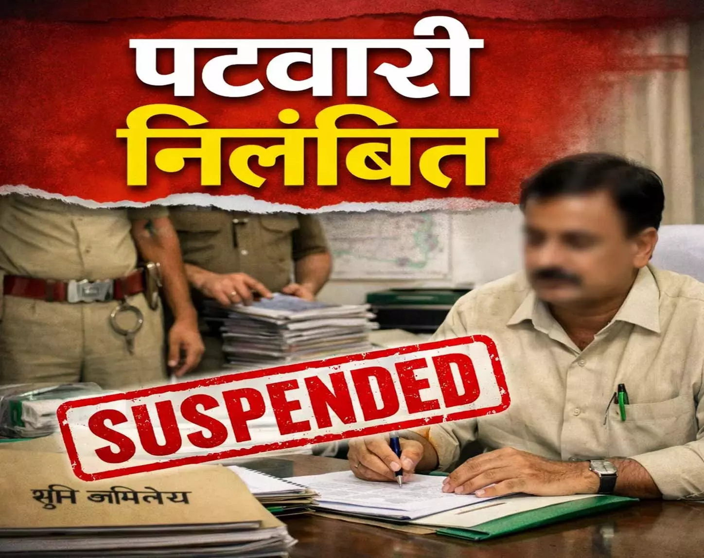 धान खरीदी में लापरवाही पर कड़ी कार्रवाई, पटवारी राजकुमार आजाद निलंबित धान खरीदी में लापरवाही पर कड़ी कार्रवाई, पटवारी राजकुमार आजाद निलंबित
