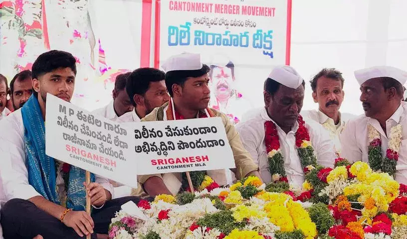 सिकंदराबाद कैंटोनमेंट के MLA ने SCB-GHMC मर्जर के लिए भूख हड़ताल शुरू की