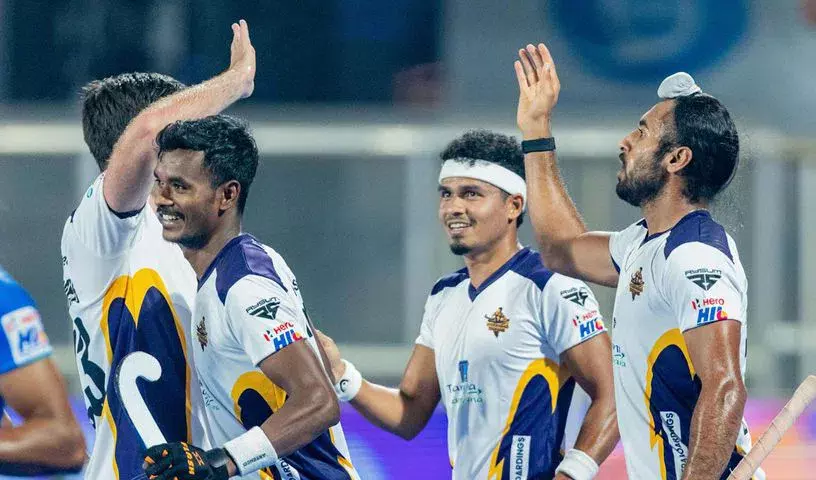 हॉकी इंडिया लीग में हैदराबाद तूफ़ान्स ने एचआईएल जीसी को 3-2 से हराया
