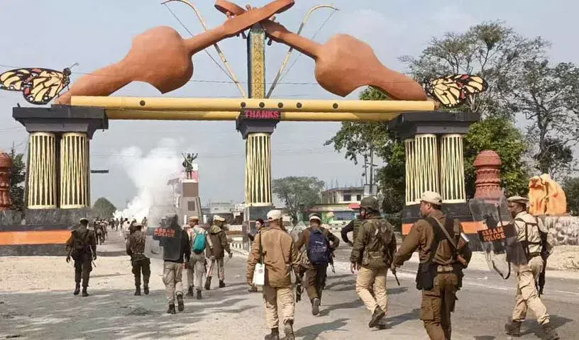 असम के कोकराझार में झड़प, RAF तैनात