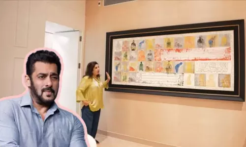 फराह खान ने सलमान खान की बनाई ‘आयतुल कुर्सी’ पेंटिंग दिखाई