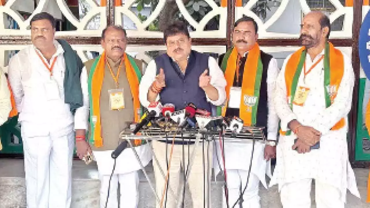 Telangana: प्रदेश भाजपा ने नैनी ‘कोलगेट’ घोटाले की जांच की मांग की Telangana: प्रदेश भाजपा ने नैनी ‘कोलगेट’ घोटाले की जांच की मांग की