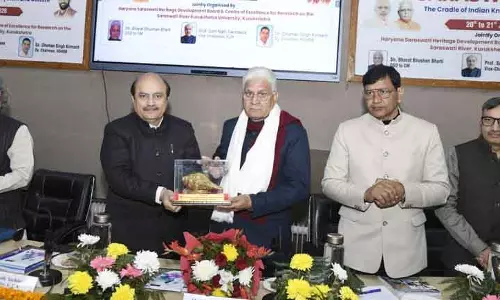 KU conference में स्कॉलर्स ने सरस्वती नदी के कल्चरल महत्व पर प्रकाश डाला