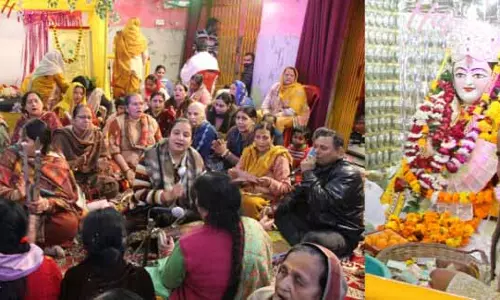 Baba Lal Dayal जी जयंती पर हजारों लोगों ने लाल द्वारा मंदिर में मत्था टेका Baba Lal Dayal जी जयंती पर हजारों लोगों ने लाल द्वारा मंदिर में मत्था टेका