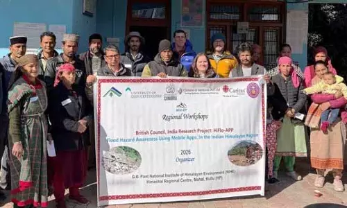 बाढ़ के खतरे को कम करने के लिए कुल्लू जिले में HIFLO-App प्रोजेक्ट लॉन्च किया गया बाढ़ के खतरे को कम करने के लिए कुल्लू जिले में HIFLO-App प्रोजेक्ट लॉन्च किया गया