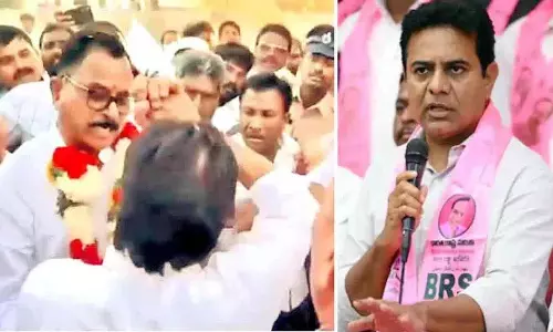 KTR ने बीआरएस विधायक विजयुडू पर सांसद मल्लू रवि के हमले की निंदा की