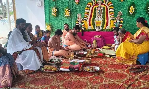 Venkateswara स्वामी कल्याण महोत्सव आंखों के लिए एक दावत