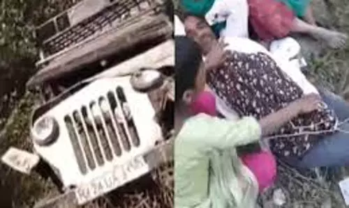 Udaipur: सवारियों से भरी जीप पलटने से 3 लोगों की मौत, लोग दहशत में