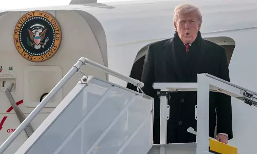 तकनीकी खराबी से Trump की ज्यूरिख यात्रा में देरी