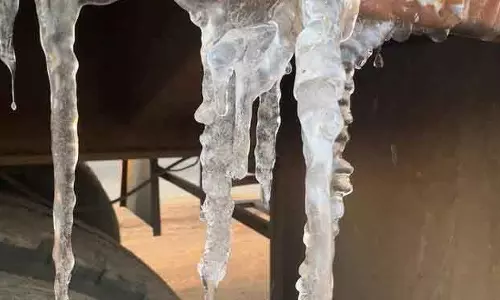 Saudi Arabia में कड़ाके की ठंड: तुरैफ में पारा -3°C तक गिरा