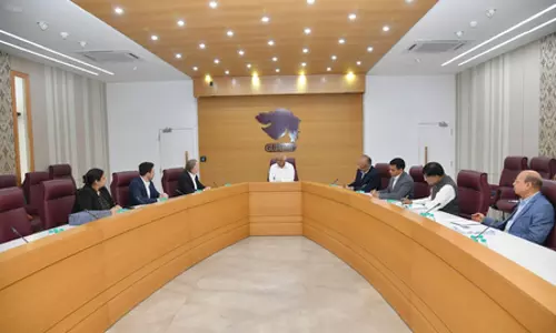 ऑस्ट्रेलिया के हाईकमिश्नर फिलिप ग्रीन की सीएम भूपेंद्र पटेल से मुलाकात, ओलंपिक पर चर्चा