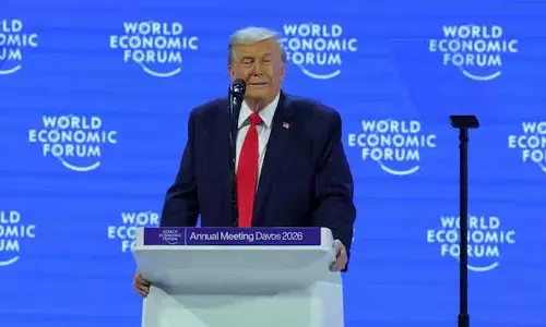 Trump ने डेवोस कॉन्फ्रेंस में ग्रीनलैंड पर कब्ज़ा करने के प्लान का ऐलान किया