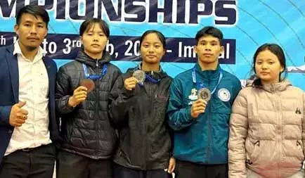 Arunachal: अरुणाचल ने स्कूल गेम्स वुशु में 3 मेडल जीते Arunachal: अरुणाचल ने स्कूल गेम्स वुशु में 3 मेडल जीते