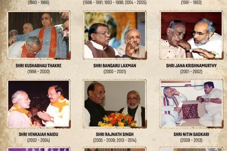 PM Modi का सभी बीजेपी अध्यक्षों के साथ अटूट रिश्ता PM Modi का सभी बीजेपी अध्यक्षों के साथ अटूट रिश्ता