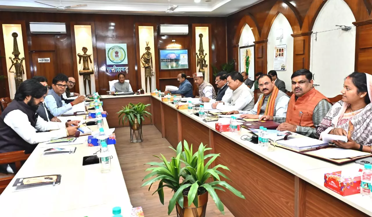 4 बड़े फैसले लिए साय कैबिनेट ने 4 बड़े फैसले लिए साय कैबिनेट ने
