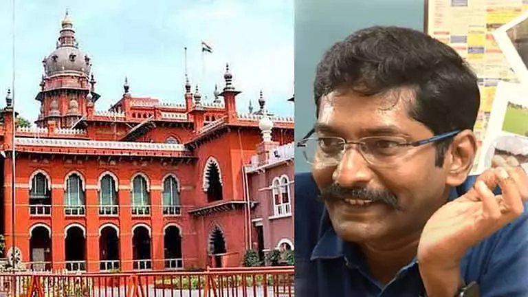 हाई कोर्ट ने Savukku Shankar की मां से कहा, उसे सलाह दें हाई कोर्ट ने Savukku Shankar की मां से कहा, उसे सलाह दें