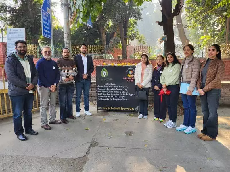 Ludhiana: रोज़ गार्डन पार्किंग लॉट में पहले ई-बिन का उद्घाटन Ludhiana: रोज़ गार्डन पार्किंग लॉट में पहले ई-बिन का उद्घाटन