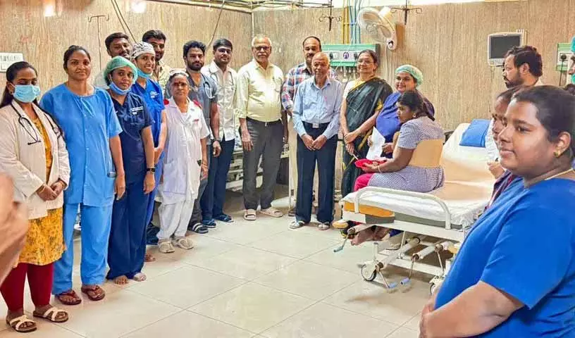 दुर्लभ जेनेटिक बीमारी से पीड़ित एक युवा लड़की की Gandhi Hospital में हार्ट सर्जरी हुई दुर्लभ जेनेटिक बीमारी से पीड़ित एक युवा लड़की की Gandhi Hospital में हार्ट सर्जरी हुई