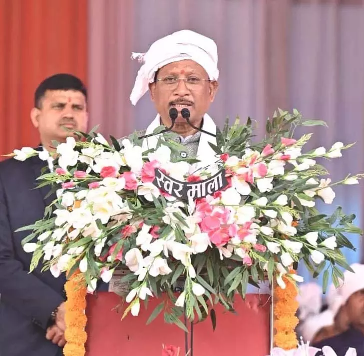 छत्तीसगढ़ की धरती जनजातीय शौर्य और बलिदान की साक्षी: CM साय छत्तीसगढ़ की धरती जनजातीय शौर्य और बलिदान की साक्षी: CM साय