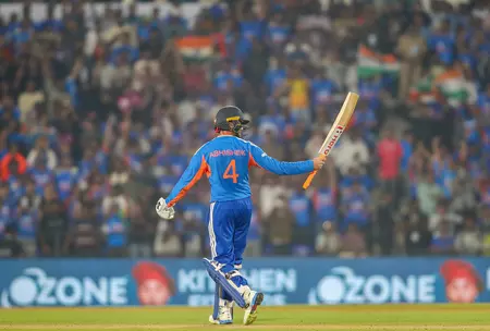 भारत बनाम न्यूजीलैंड: टी20 क्रिकेट में अभिषेक शर्मा ने पूरे किए 5 हजार रन भारत बनाम न्यूजीलैंड: टी20 क्रिकेट में अभिषेक शर्मा ने पूरे किए 5 हजार रन