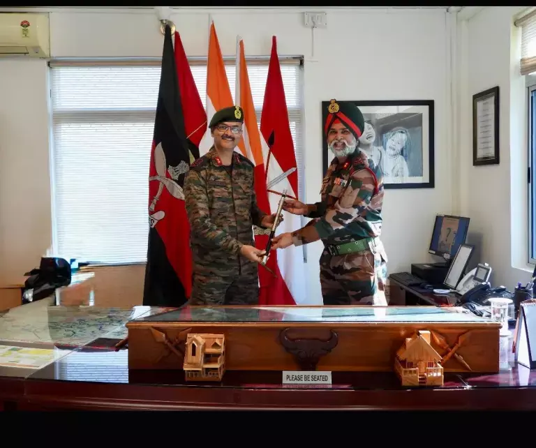 Kohima: मेजर जनरल हरिंदर सिंह मावी ने इंस्पेक्टर जनरल AR (नॉर्थ) का पदभार संभाला
