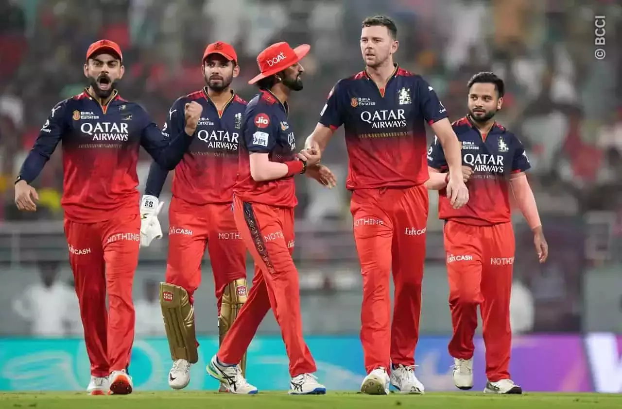 Karnataka: नए नियम को लेकर चिन्नास्वामी में खेलने को लेकर RCB चिंतित Karnataka: नए नियम को लेकर चिन्नास्वामी में खेलने को लेकर RCB चिंतित