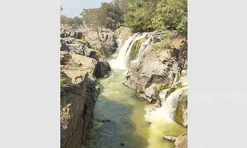 Okenakkal कावेरी में पानी का बहाव अचानक बढ़ गया