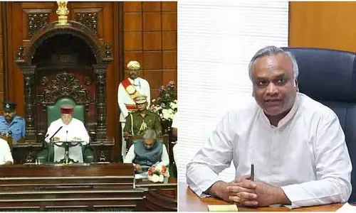 राज्यपाल का संयुक्त सत्र को संबोधित करने से इनकार करना संविधान का उल्लंघन है: Minister Priyank Kharge राज्यपाल का संयुक्त सत्र को संबोधित करने से इनकार करना संविधान का उल्लंघन है: Minister Priyank Kharge
