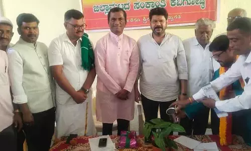 Kanakapura : संक्रांति किसानों के पसीने का फल है Kanakapura : संक्रांति किसानों के पसीने का फल है