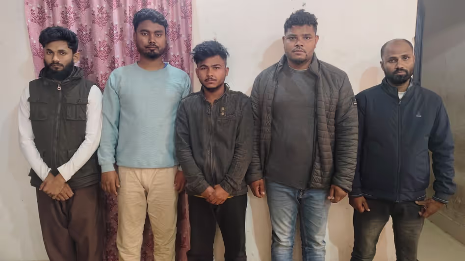 Assam के मोरीगांव में बैंक को निशाना बनाकर 25 लाख रुपये की साइबर धोखाधड़ी के आरोप में पांच लोग गिरफ्तार