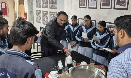 सरकारी स्कूल के छात्रों को Mandi होटल मैनेजमेंट इंस्टीट्यूट में प्रैक्टिकल अनुभव मिला