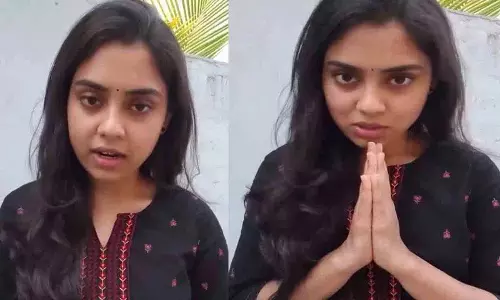 अभिनेत्री Teena Sravya ने मेदाराम घटना के लिए माफ़ी मांगी अभिनेत्री Teena Sravya ने मेदाराम घटना के लिए माफ़ी मांगी
