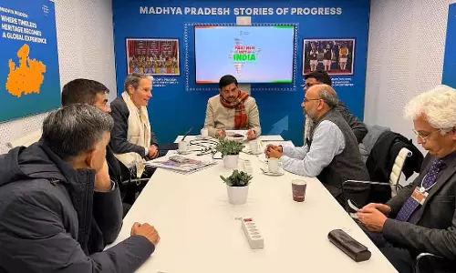मुख्यमंत्री ने वर्ल्ड इकोनॉमिक फोरम 2026 में पेप्सिको के CEO से मुलाकात की मुख्यमंत्री ने वर्ल्ड इकोनॉमिक फोरम 2026 में पेप्सिको के CEO से मुलाकात की