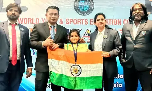 International Yoga : मानवी ने 2 गोल्ड मेडल जीते