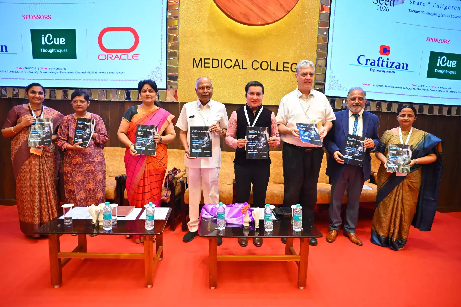 SIMATS के स्कूल एजुकेशन समिट में डिजिटलाइज्ड दुनिया में शिक्षकों की भूमिका पर ज़ोर दिया SIMATS के स्कूल एजुकेशन समिट में डिजिटलाइज्ड दुनिया में शिक्षकों की भूमिका पर ज़ोर दिया