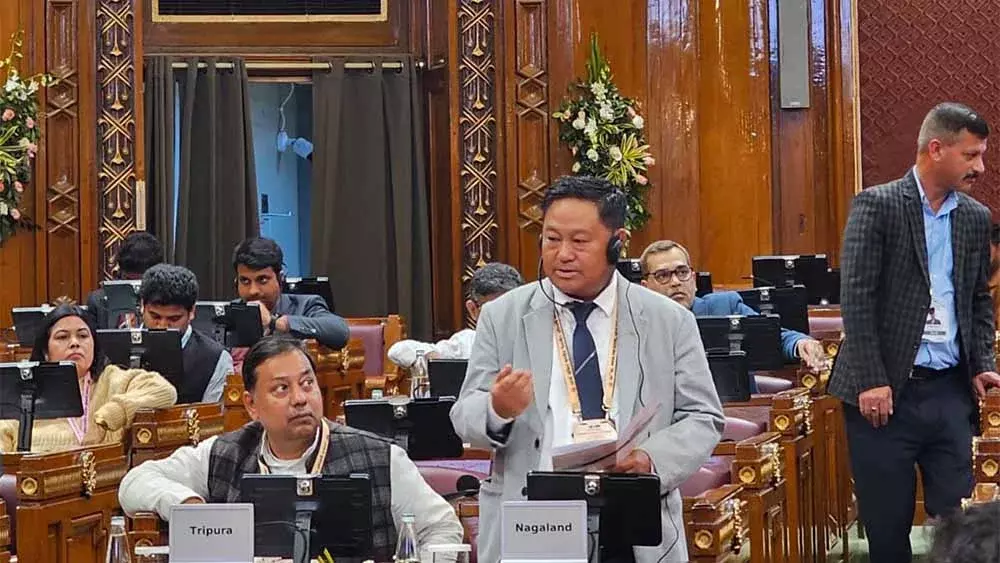 Nagaland : एस. तोइहो ने लखनऊ में 86वें प्रेसाइडिंग ऑफिसर्स कॉन्फ्रेंस में हिस्सा लिया।