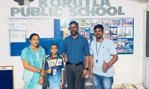 Korutla के छात्र राष्ट्रीय स्तर की खो-खो प्रतियोगिता के लिए चुने गए Korutla के छात्र राष्ट्रीय स्तर की खो-खो प्रतियोगिता के लिए चुने गए