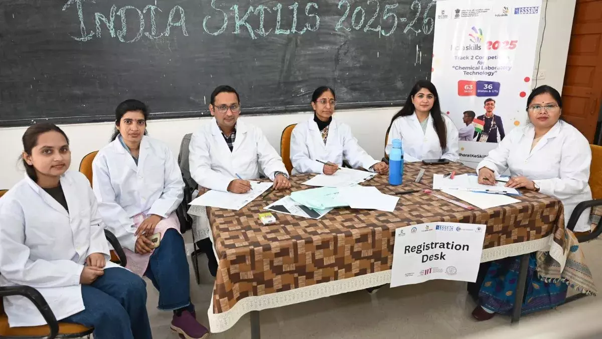 IIT BHU ने इंडिया स्किल्स ट्रैक-2 प्रतियोगिता का सफलतापूर्वक आयोजन किया