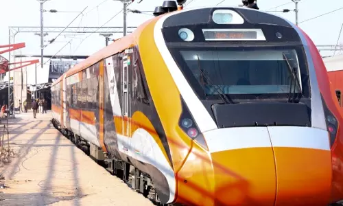 Jaipur: दिल्ली से अहमदाबाद वाया जयपुर वंदे भारत स्लीपर Jaipur: दिल्ली से अहमदाबाद वाया जयपुर वंदे भारत स्लीपर