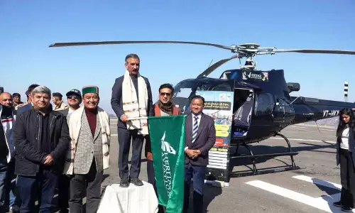 Shimla से कुल्लू, चंडीगढ़ के लिए हेली टैक्सी शुरू