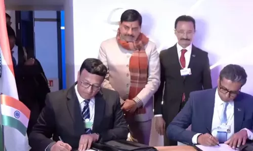 वर्ल्ड इकोनॉमिक फोरम 2026 में मध्य प्रदेश और दुबई की डीपी वर्ल्ड कंपनी के बीच हुआ करार वर्ल्ड इकोनॉमिक फोरम 2026 में मध्य प्रदेश और दुबई की डीपी वर्ल्ड कंपनी के बीच हुआ करार