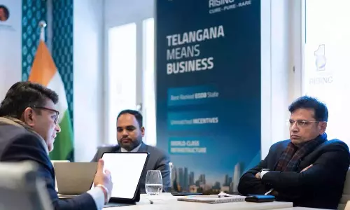 Telangana Rising का असर: श्नाइडर इलेक्ट्रिक और रेवंत रेड्डी के बीच निवेश पर हुआ करार Telangana Rising का असर: श्नाइडर इलेक्ट्रिक और रेवंत रेड्डी के बीच निवेश पर हुआ करार