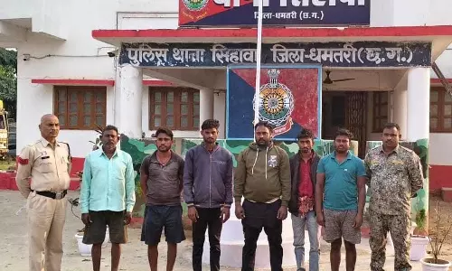 पुलिस की बड़ी कार्रवाई: अवैध गौ-तस्करी में 6 आरोपी गिरफ्तार पुलिस की बड़ी कार्रवाई: अवैध गौ-तस्करी में 6 आरोपी गिरफ्तार