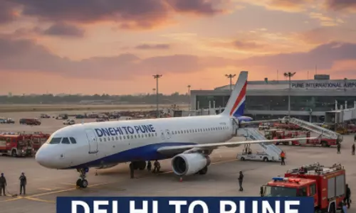 दिल्ली से पुणे जा रही इंडिगो की फ्लाइट को मिली धमकी दिल्ली से पुणे जा रही इंडिगो की फ्लाइट को मिली धमकी