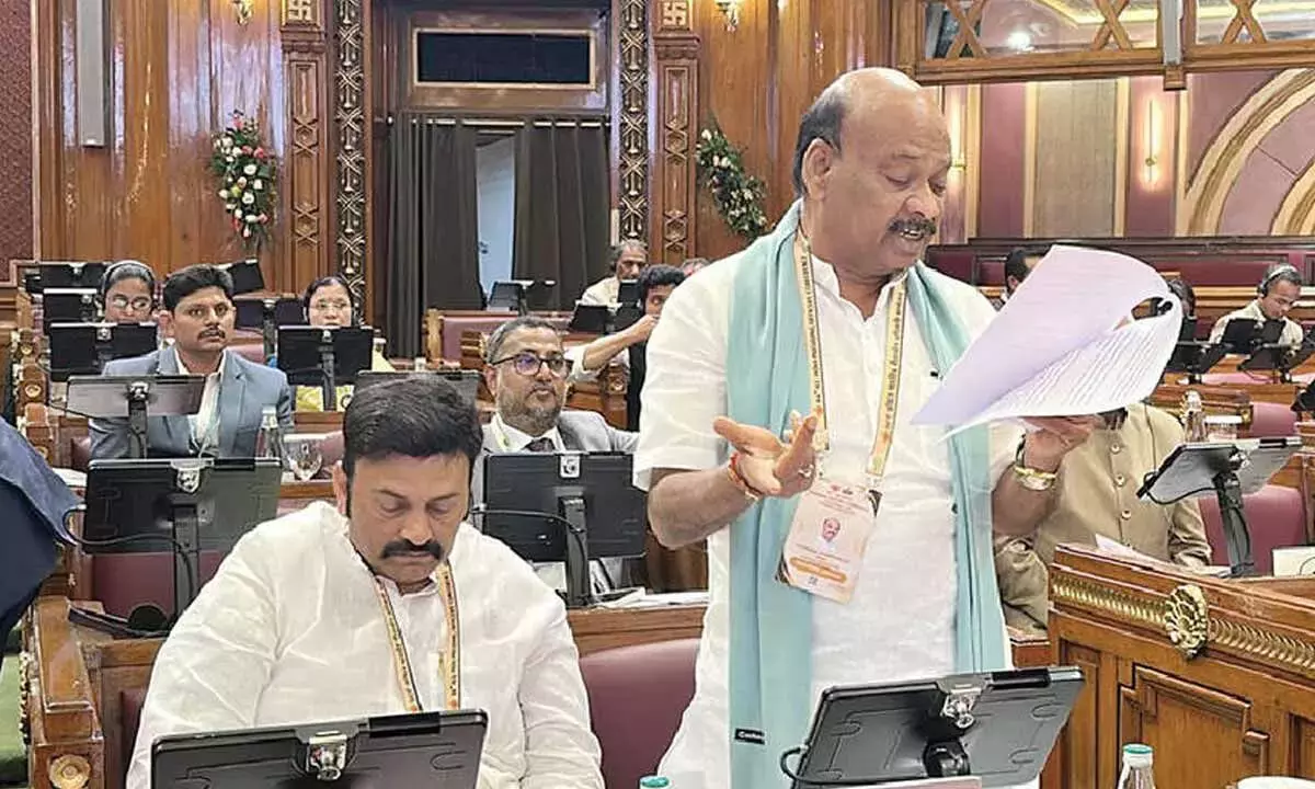 Ayyanna ने अनुपस्थित विधायकों के लिए नो वर्क, नो पे का समर्थन किया Ayyanna ने अनुपस्थित विधायकों के लिए नो वर्क, नो पे का समर्थन किया