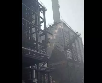स्वास्थ्य मंत्री ने बकुलाही इस्पात संयंत्र में हुए हादसे की जानकारी ली स्वास्थ्य मंत्री ने बकुलाही इस्पात संयंत्र में हुए हादसे की जानकारी ली