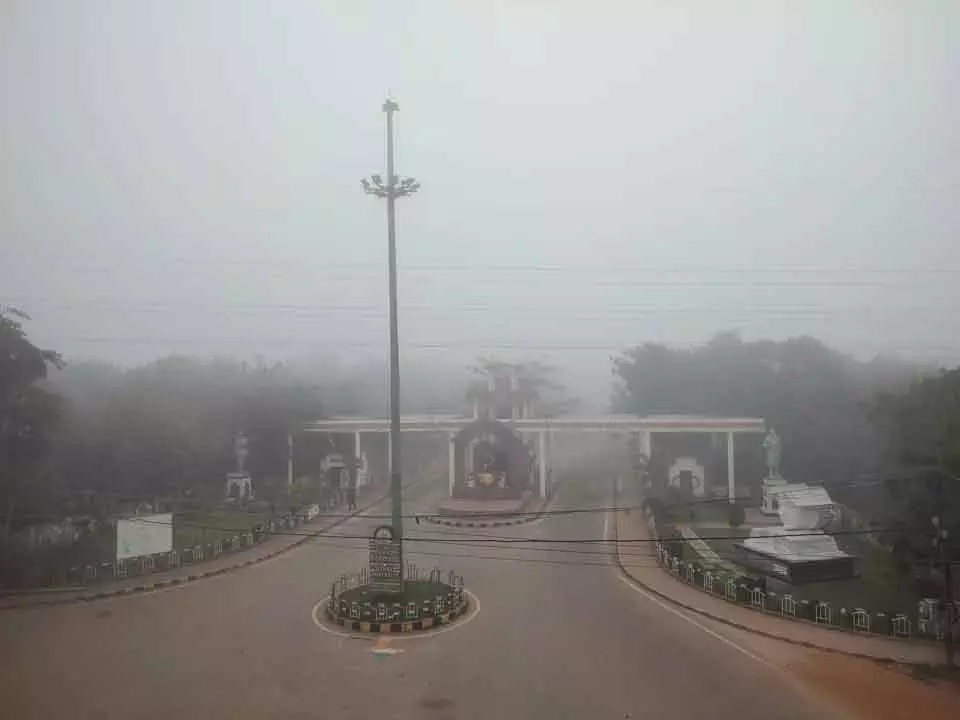 IMD ने अगले पांच दिनों तक ओडिशा के कई जिलों में कोहरे का अनुमान लगाया है IMD ने अगले पांच दिनों तक ओडिशा के कई जिलों में कोहरे का अनुमान लगाया है